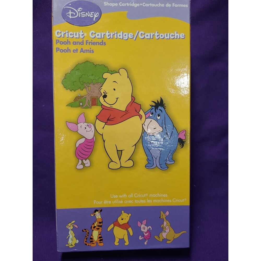 Cricut Cartridge Disney Pooh and Friends Shapes